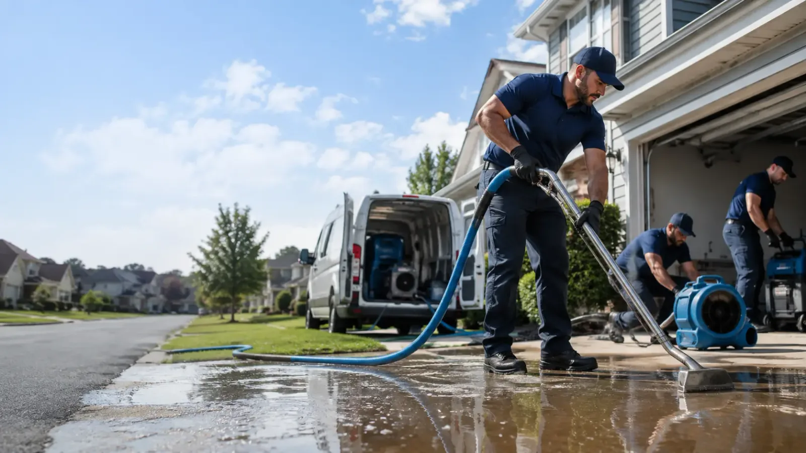 Flood Damage Restoration in Wingate, MD